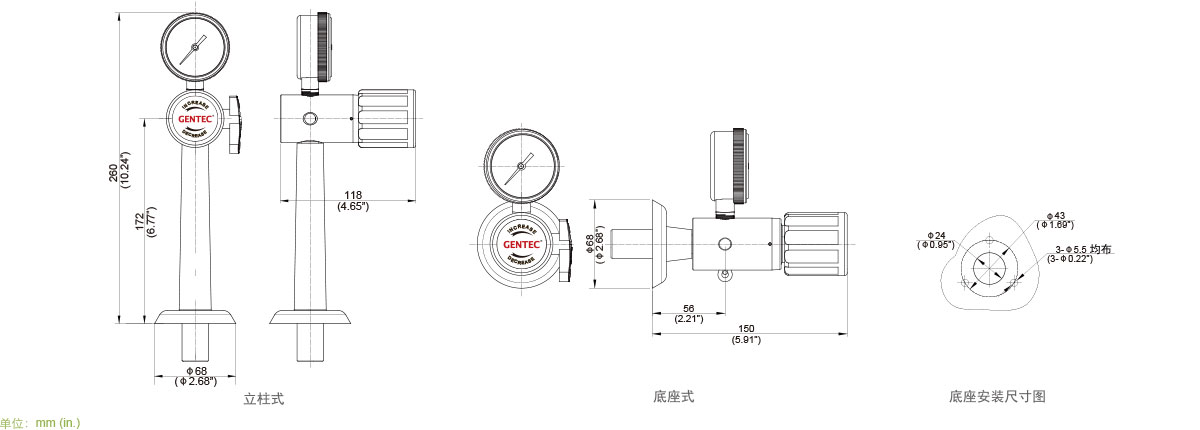 GENTEC捷锐LRM 系列实验室台面调压终端