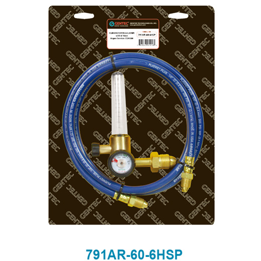 GENTEC MIG/TIG Shielding Gas Kits-Flowmeter/Flowgauge Regulator