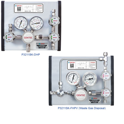 GENTEC P3200 series Single-Bank Specialty Gas Control Panels