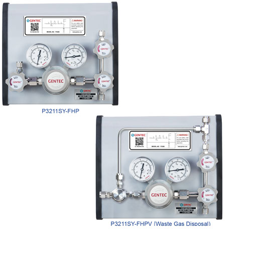 GENTEC P3200 series Single-Bank Specialty Gas Control Panels