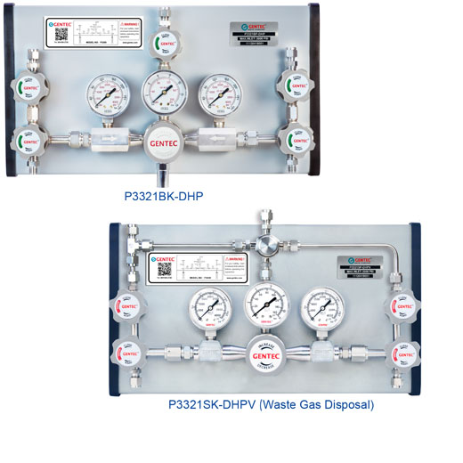 GENTEC P3300 series Dual-Bank Specialty Gas Control Panels