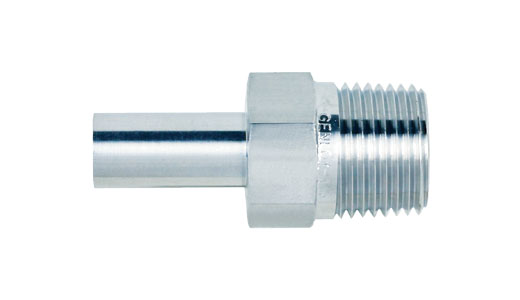 GENTEC Tube Weld Male Connector