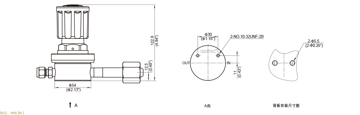 GENTEC捷锐R11 系列小流量减压器