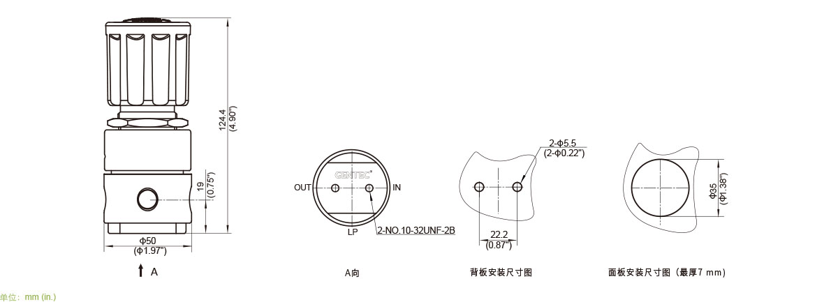 GENTEC捷锐R21 系列小流量减压器