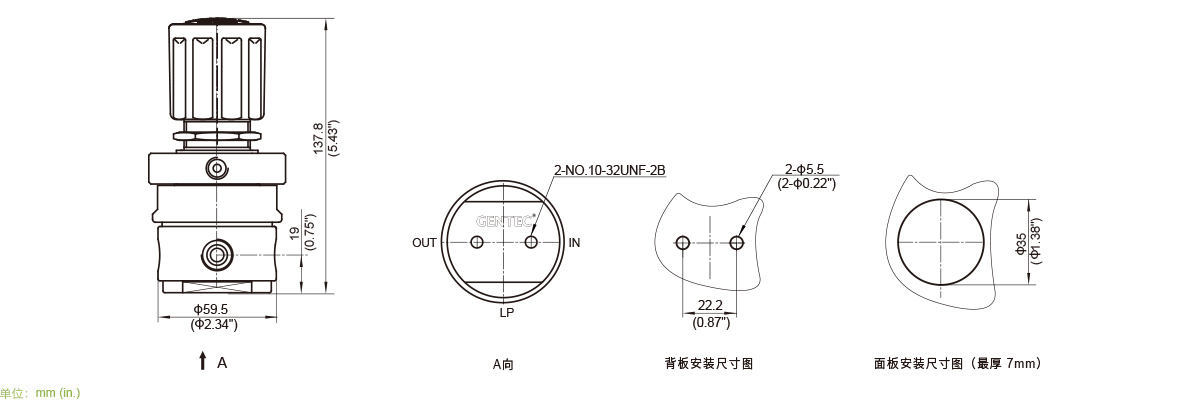 GENTEC捷锐R51 系列抗强腐蚀减压器