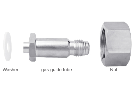 HP Connection Nuts、gas-guide tubes & Washers