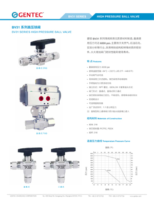 BV31系列高压球阀 
