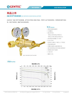 592 系列活塞式高压减压器