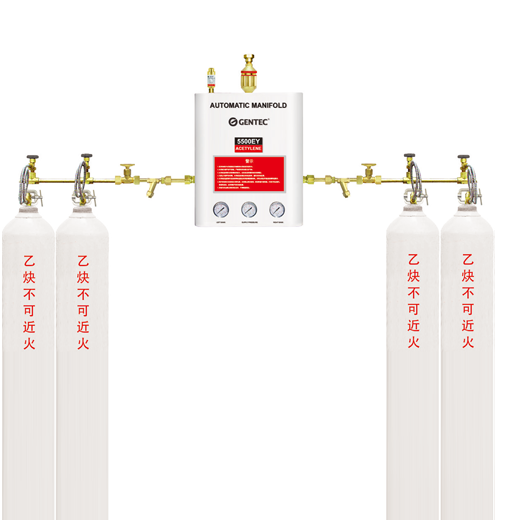  GENTEC 捷锐 5500E 防爆自动切换气体汇流排