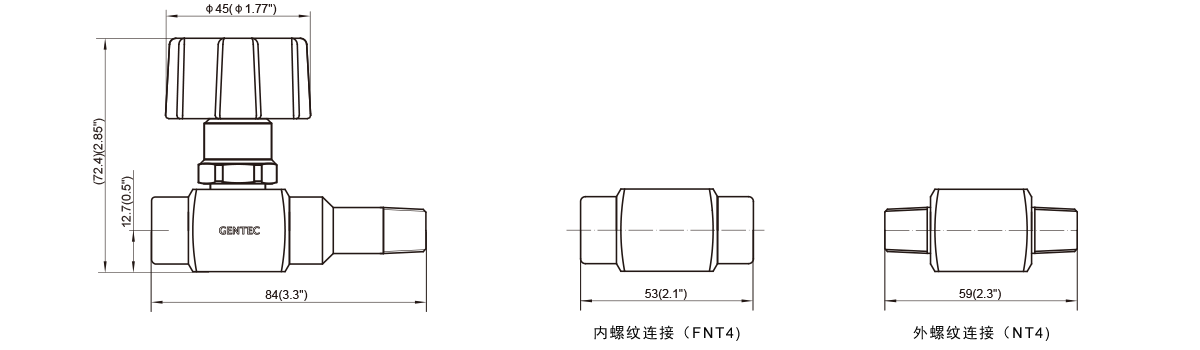 GENTEC捷锐DV11 系列膜片阀