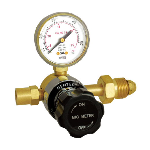 GENTEC 190AR1 Flowgauge Regulator, Light Duty