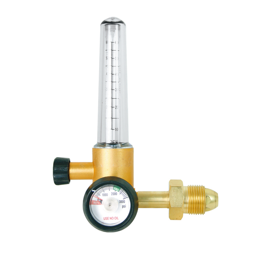 GENTEC 791AR Flowmeter Regulator, Single Stage, Light Duty