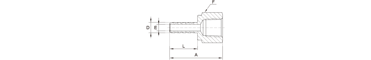 GENTEC PFHC Series Female Hose Connector