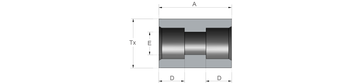 GENTEC Socket Weld Union