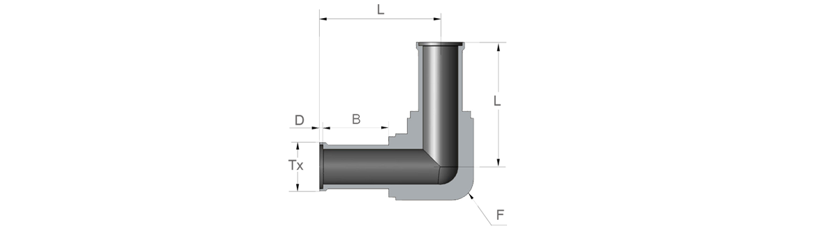 GENTEC Butt Weld Union Elbow