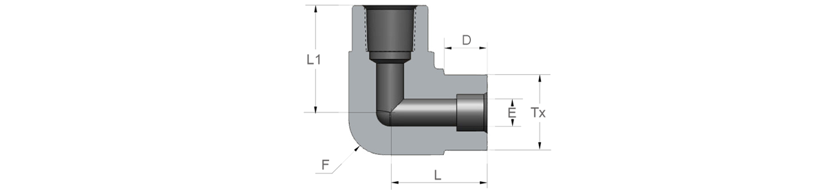 GENTEC Socket Weld Female Elbow