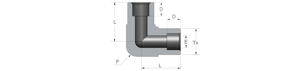 GENTEC Socket Weld Union Elbow