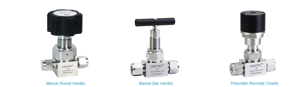 GENTEC BSV1 Series Bellows-sealed Valves