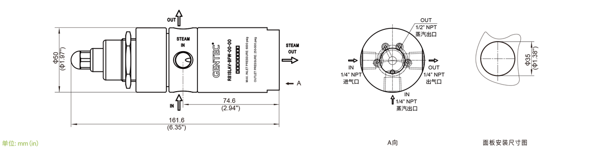 GENTEC捷锐R81 系列蒸汽加热减压器