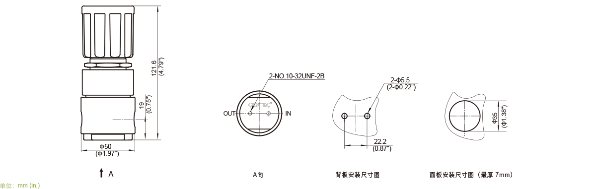 GENTEC捷锐R77 系列小流量背压阀