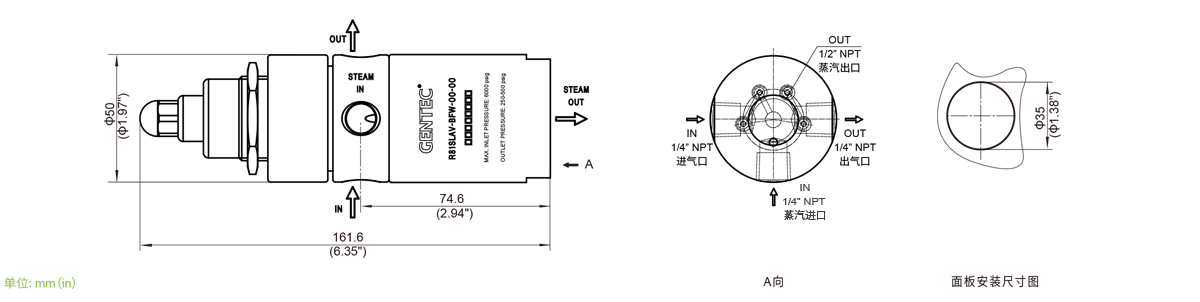 GENTEC捷锐R81 系列蒸汽加热减压器