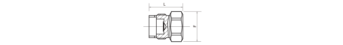UHP CGA Connection Plugs Dimensional drawings
